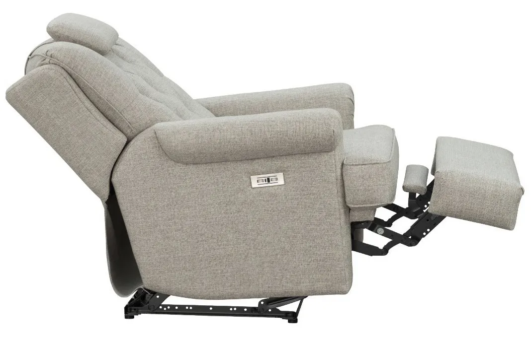 Everly Power Recliner (Gray Fabric) In stock 5 Everly Power Recliner (Gray Fabric) In stock