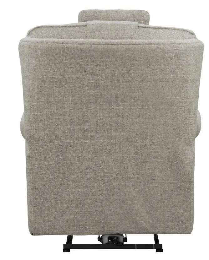 Everly Power Recliner (Gray Fabric) In stock 7 Everly Power Recliner (Gray Fabric) In stock