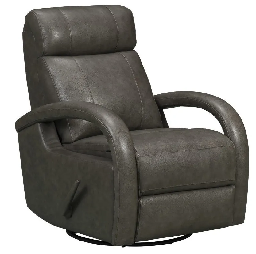 Harlee Swivel Glider Recliner (Smokey Gray) In stock 1 Harlee Swivel Glider Recliner (Smokey Gray) In stock