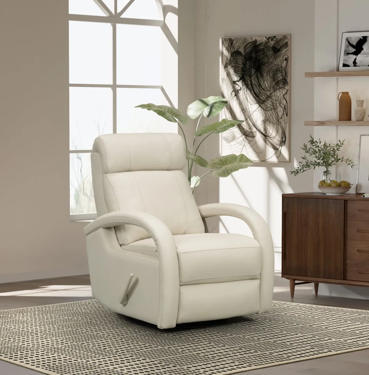 Harlee Swivel Glider Recliner (Smokey Gray) In stock 12 Harlee Swivel Glider Recliner (Smokey Gray) In stock