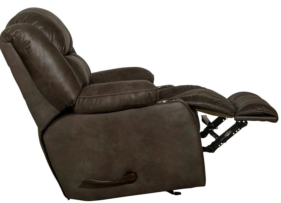 Beckley Rocker Recliner with Dual Metal Cupholders - Casual Pub-Back Comfort (2 colors) 22 Beckley Rocker Recliner with Dual Metal Cupholders - Casual Pub-Back Comfort (2 colors)
