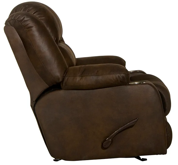 Beckley Rocker Recliner with Dual Metal Cupholders - Casual Pub-Back Comfort (2 colors) 8 Beckley Rocker Recliner with Dual Metal Cupholders - Casual Pub-Back Comfort (2 colors)