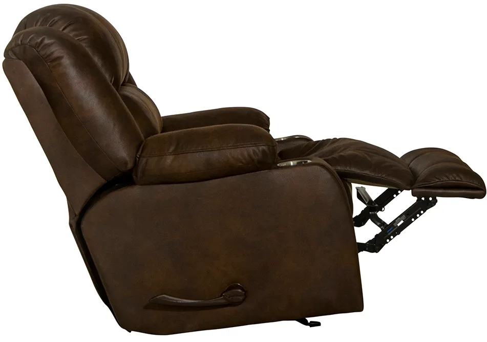 Beckley Rocker Recliner with Dual Metal Cupholders - Casual Pub-Back Comfort (2 colors) 9 Beckley Rocker Recliner with Dual Metal Cupholders - Casual Pub-Back Comfort (2 colors)