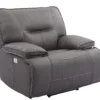 Spartacus Power Headrest Power Recliner Haze (Leather like fabric) In stock - Fast shipping