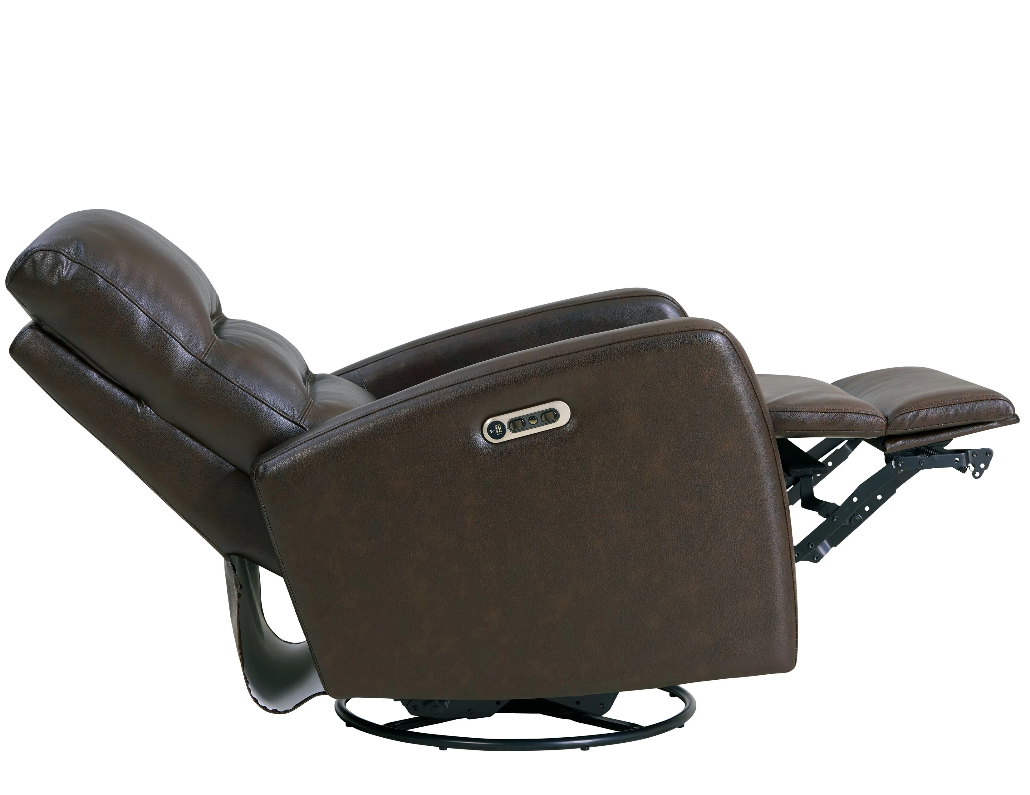 Ringo Power Headrest Swivel Glider Power Recliner Brown (In stock - Fast shipping) 5 Ringo Power Headrest Swivel Glider Power Recliner Brown (In stock - Fast shipping)