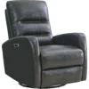 Ringo Power Headrest Swivel Glider Power Recliner Grey (In stock - Fast shipping)