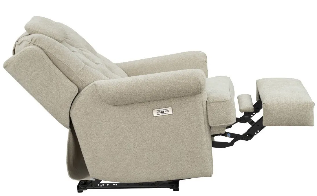 Everly Power Recliner (Beige fabric) In stock 5 Everly Power Recliner (Beige fabric) In stock