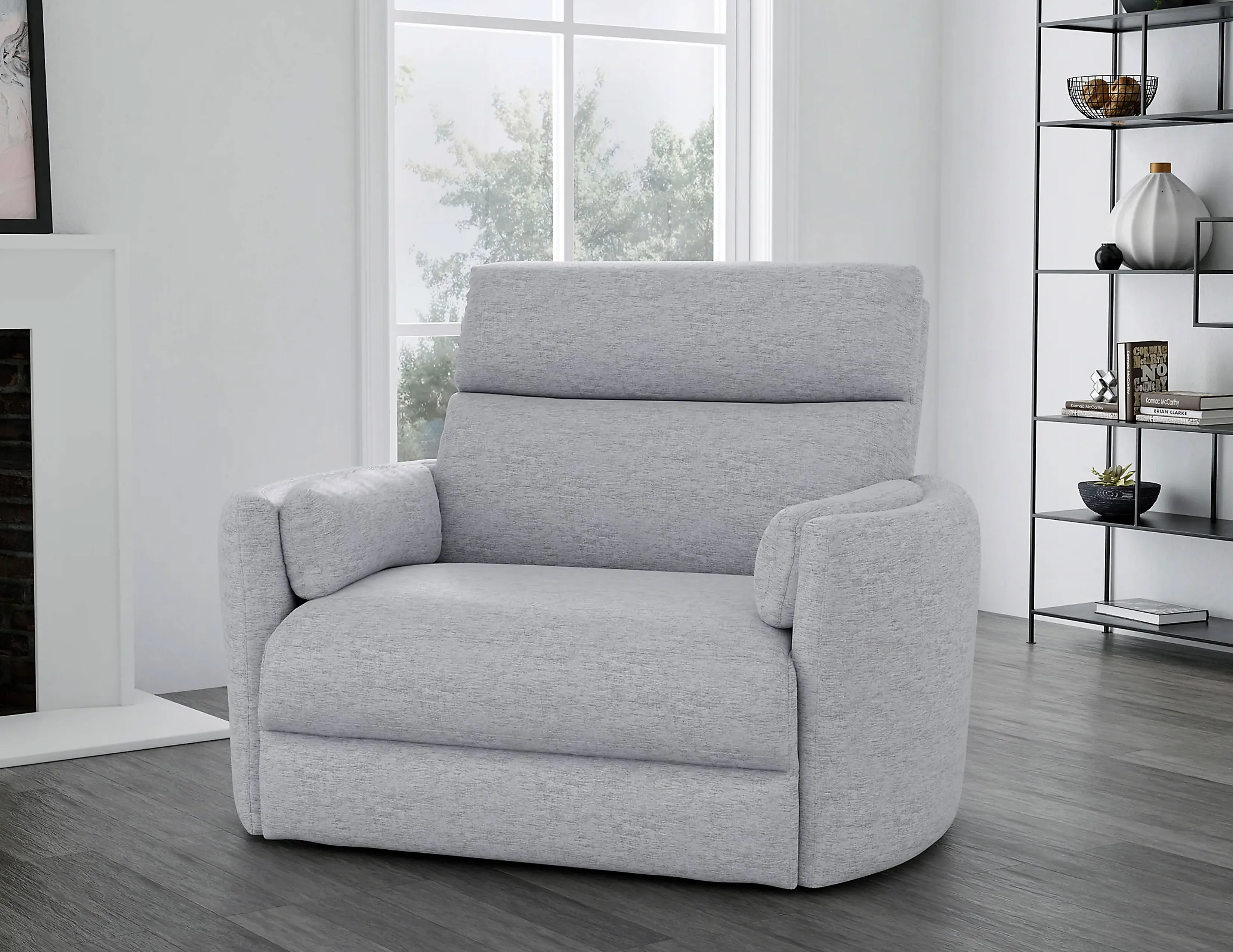 Radius XL Wide Power Glider Recliner Mineral (In stock - Fast shipping) 2 Radius XL Wide Power Glider Recliner Mineral (In stock - Fast shipping)