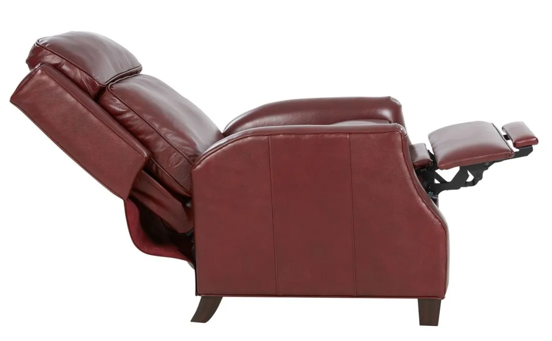 Nixon Leather Recliner (Cabernet) In stock 3 Nixon Leather Recliner (Cabernet) In stock