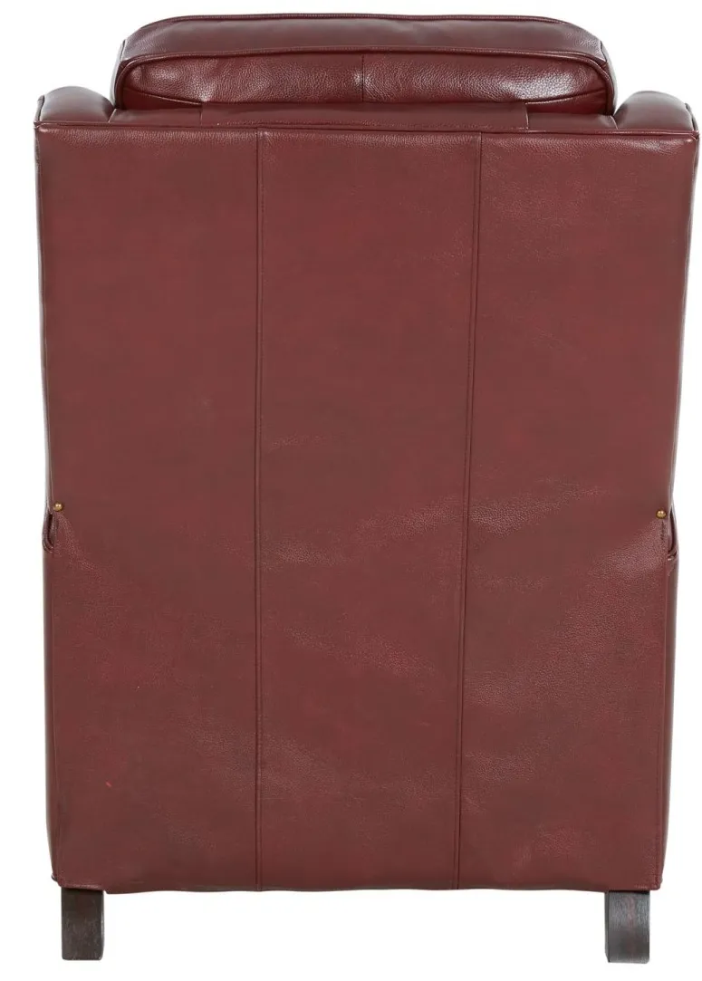 Nixon Leather Recliner (Cabernet) In stock 4 Nixon Leather Recliner (Cabernet) In stock