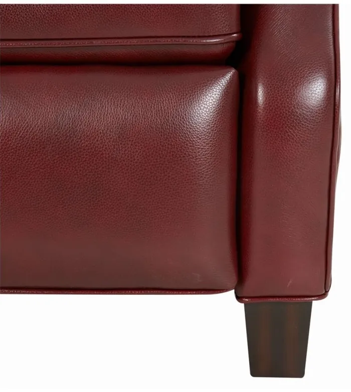 Nixon Leather Recliner (Cabernet) In stock 5 Nixon Leather Recliner (Cabernet) In stock