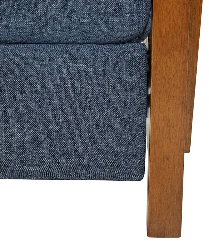 Mission Fabric Recliner (Blue) In stock 5 Mission Fabric Recliner (Blue) In stock