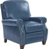 Briarwood Leather Recliner (Blue) In stock