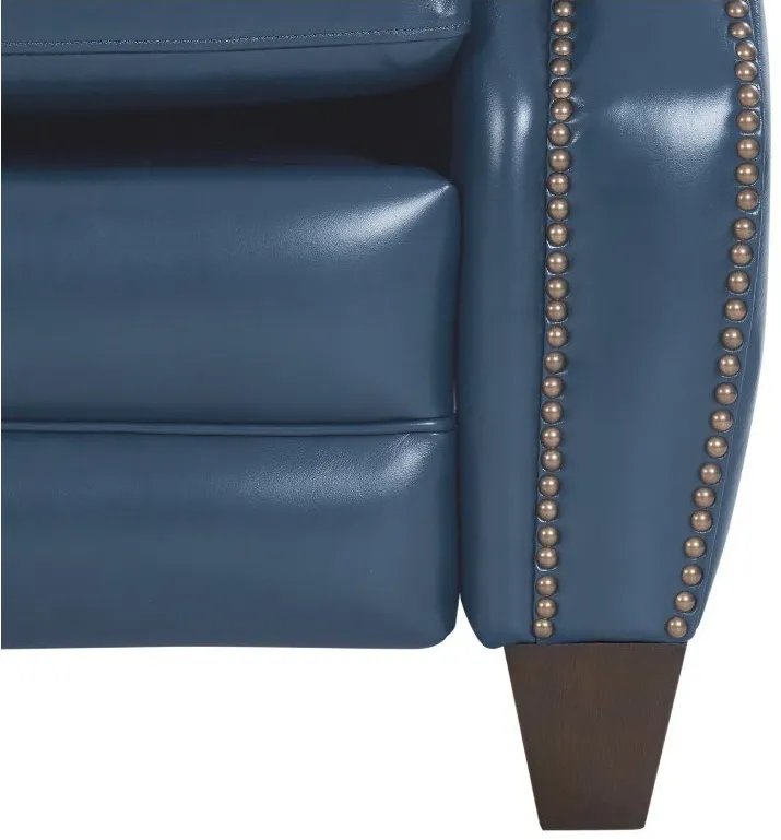 Briarwood Leather Recliner (Blue) In stock 5 Briarwood Leather Recliner (Blue) In stock