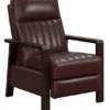 Ivy Push Thru The Arms Recliner (Cabernet) In stock