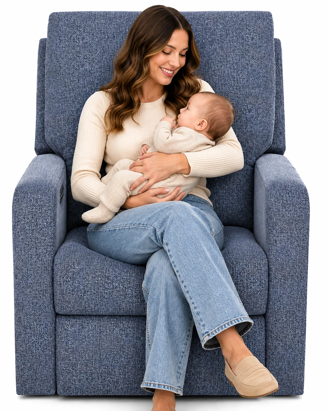 Lullaby Power Headrest Power Auto-Glide Nursery Recliner Motorized Gliding Comfort (3 colors) 1 Lullaby Power Headrest Power Auto-Glide Nursery Recliner Motorized Gliding Comfort (3 colors)