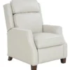 Nixon Leather Recliner (Putty) In stock
