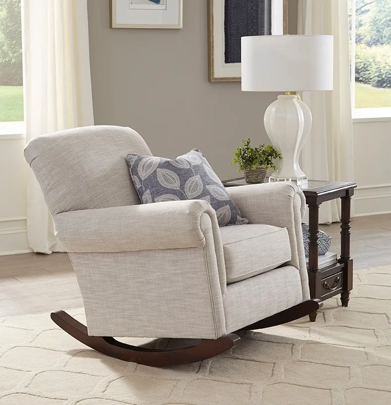Eliza Rocking Chair (+101 Standard and Performance Fabrics) 2 Eliza Rocking Chair (+101 Standard and Performance Fabrics)