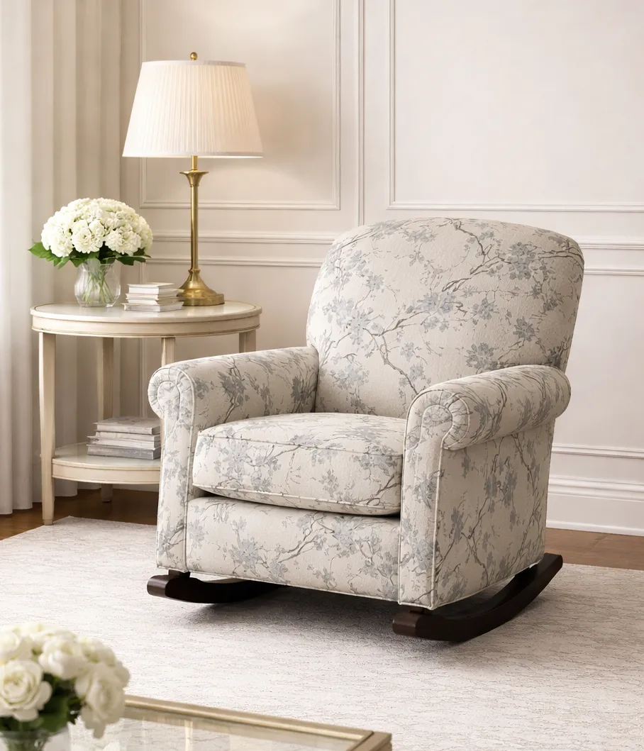 Eliza Rocking Chair (+101 Standard and Performance Fabrics) 3 Eliza Rocking Chair (+101 Standard and Performance Fabrics)