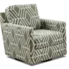Metropolitan Jade Swivel Glider - 21-02G (Performance fabric)