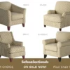 Owen Straw Accent Chairs (four styles available) Performance fabric 6 Owen Straw Accent Chairs (four styles available) Performance fabric