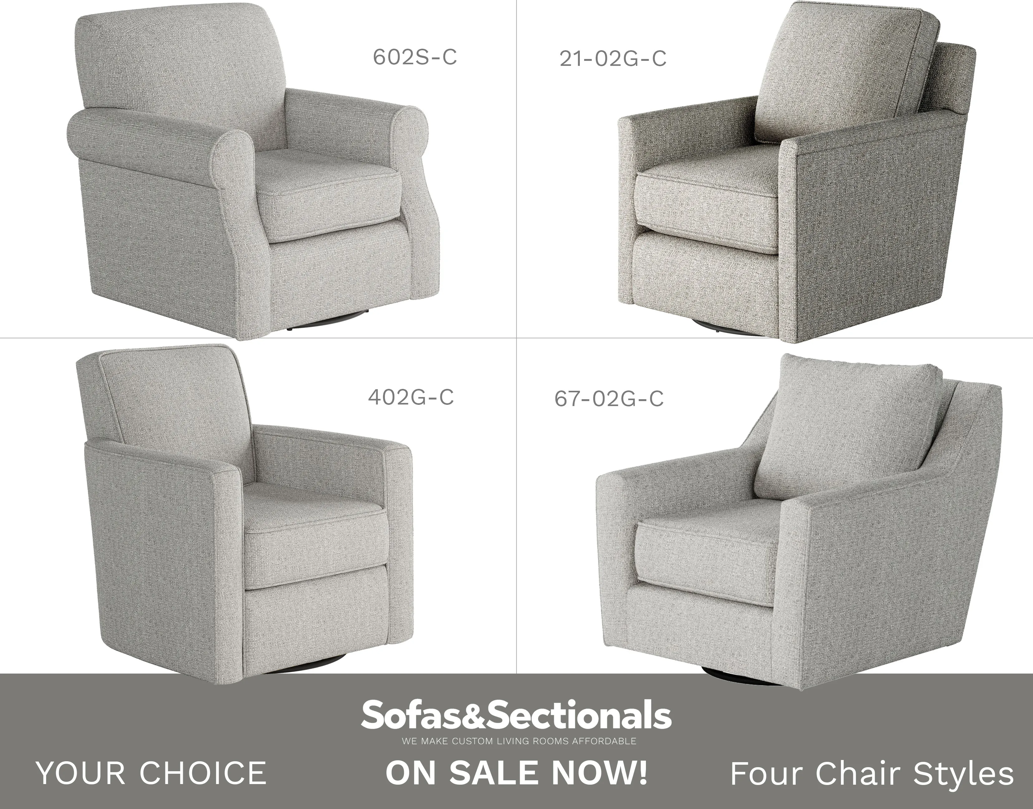 Sugarshack Metal Swivel and Swivel Glider Chairs (four styles available) - Performance fabric 1 Sugarshack Metal Swivel and Swivel Glider Chairs (four styles available) - Performance fabric