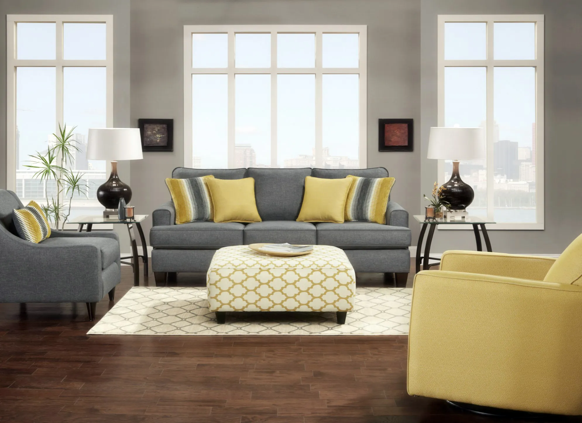 Gold Mine Citrine Swivel Glider Chair - 402-G 4 Gold Mine Citrine Swivel Glider Chair - 402-G