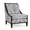 Morgan Wood Frame Accent Chair