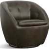 Wade 1855-70 Leather Swivel Chair (6 colors) In stock 52 Wade 1855-70 Leather Swivel Chair (6 colors) In stock