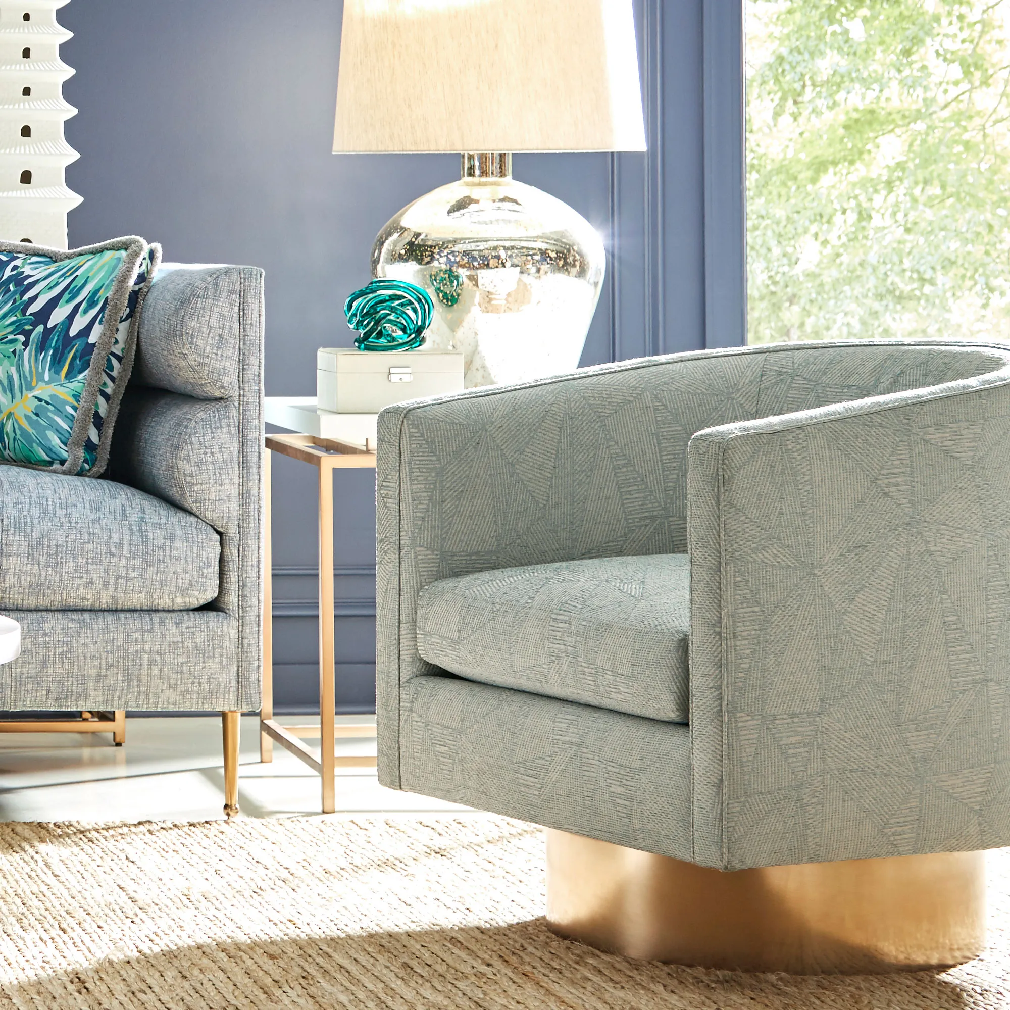 Epicenters 33127 Uph - Maya Swivel Chair 3 Epicenters 33127 Uph - Maya Swivel Chair