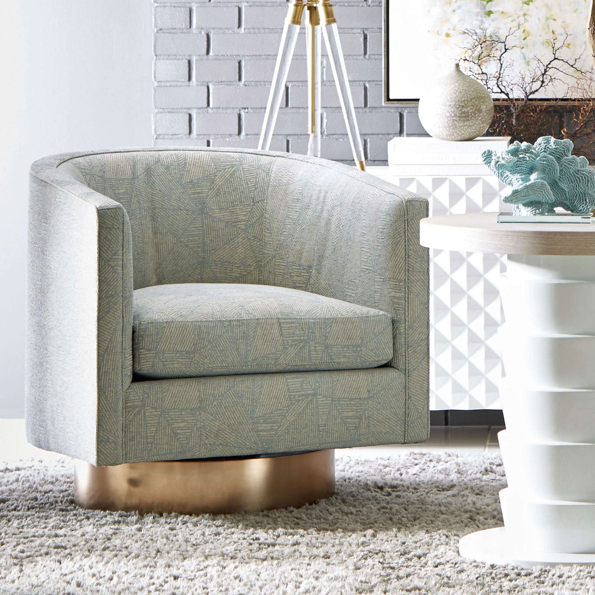 Epicenters 33127 Uph - Maya Swivel Chair 5 Epicenters 33127 Uph - Maya Swivel Chair