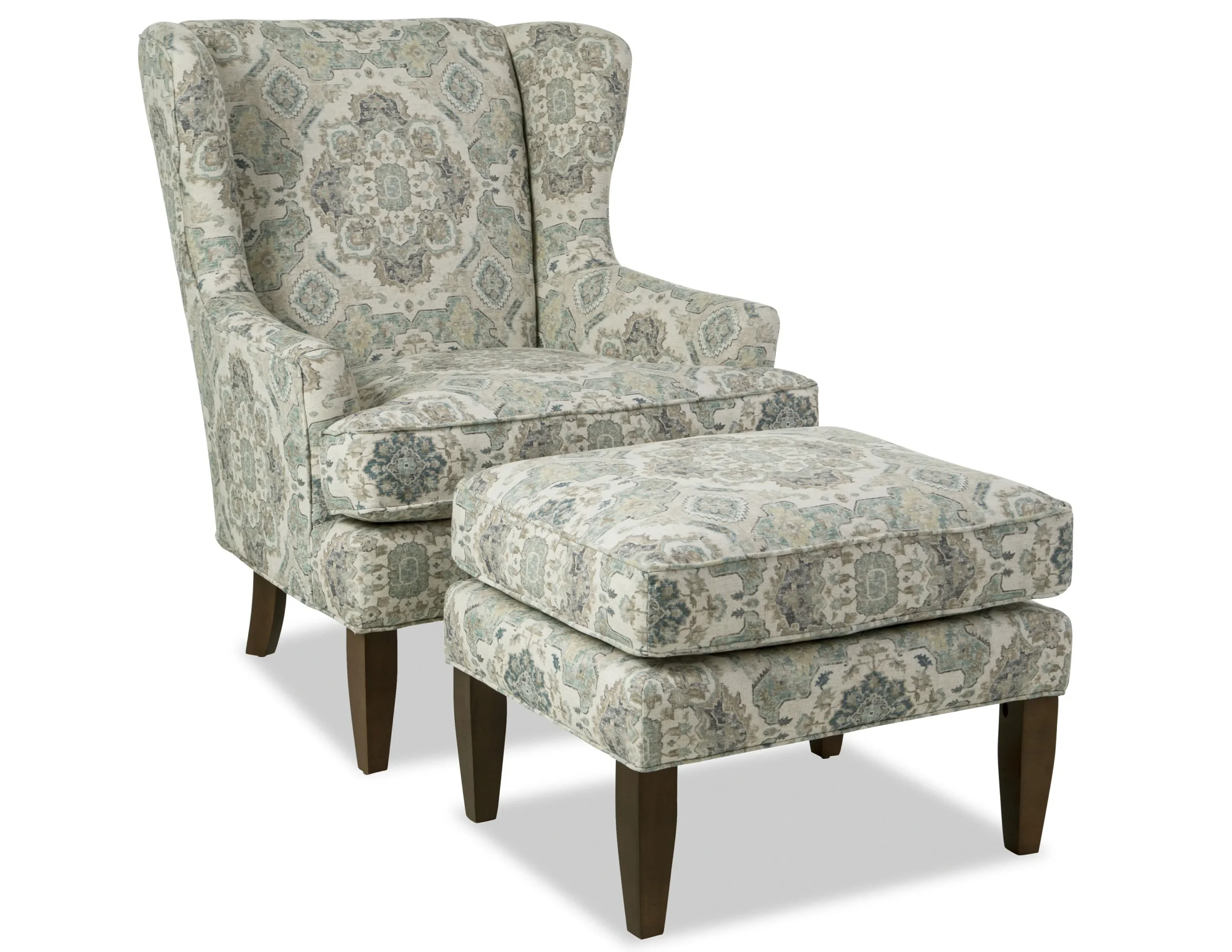 Raleigh Wing Back Accent Chair (Performance fabrics) P015410BD 1 Raleigh Wing Back Accent Chair (Performance fabrics) P015410BD
