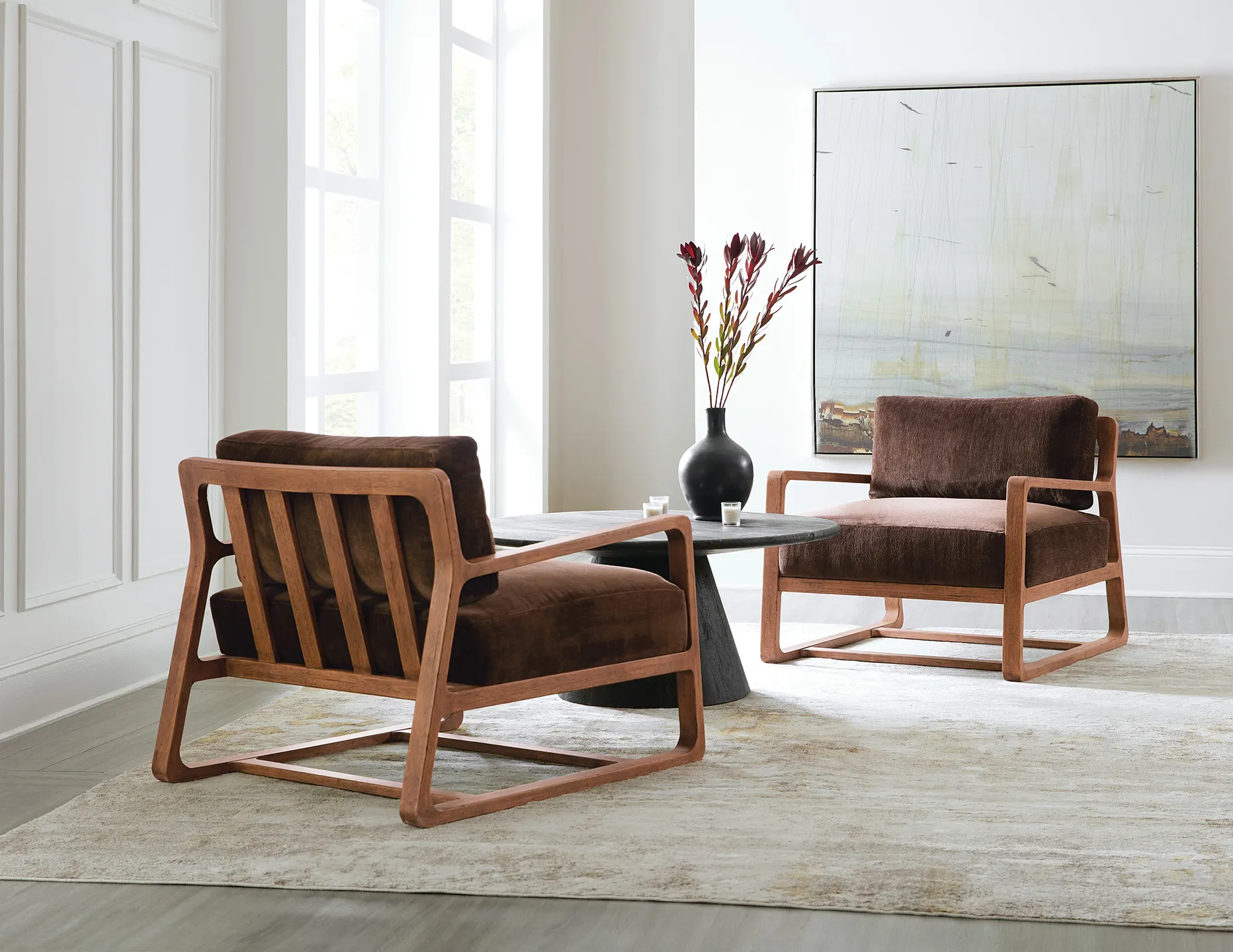 Moraine Accent Chair Chocolate (In stock) 4 Moraine Accent Chair Chocolate (In stock)