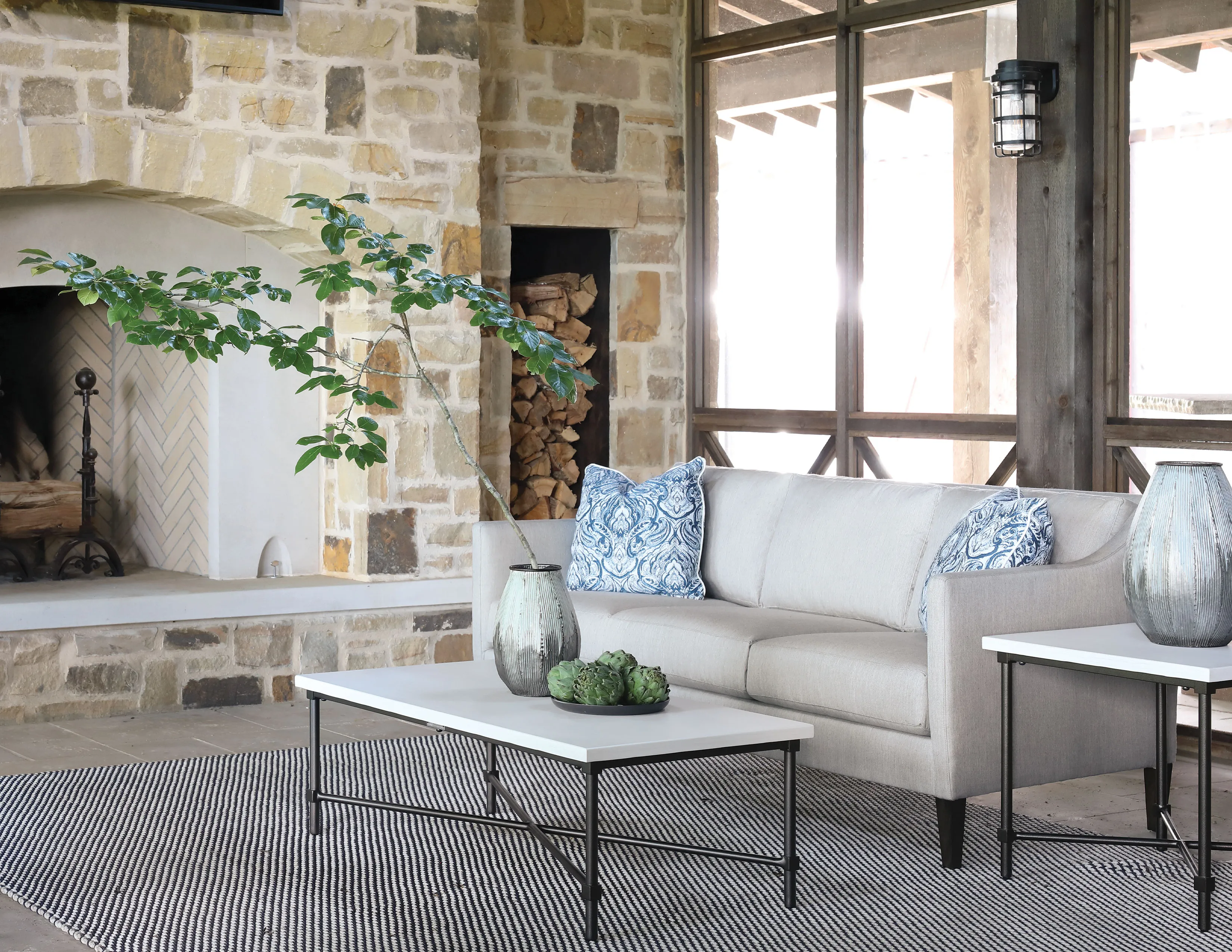 Finley Outdoor Loveseat (Made to order fabrics) 4 Finley Outdoor Loveseat (Made to order fabrics)