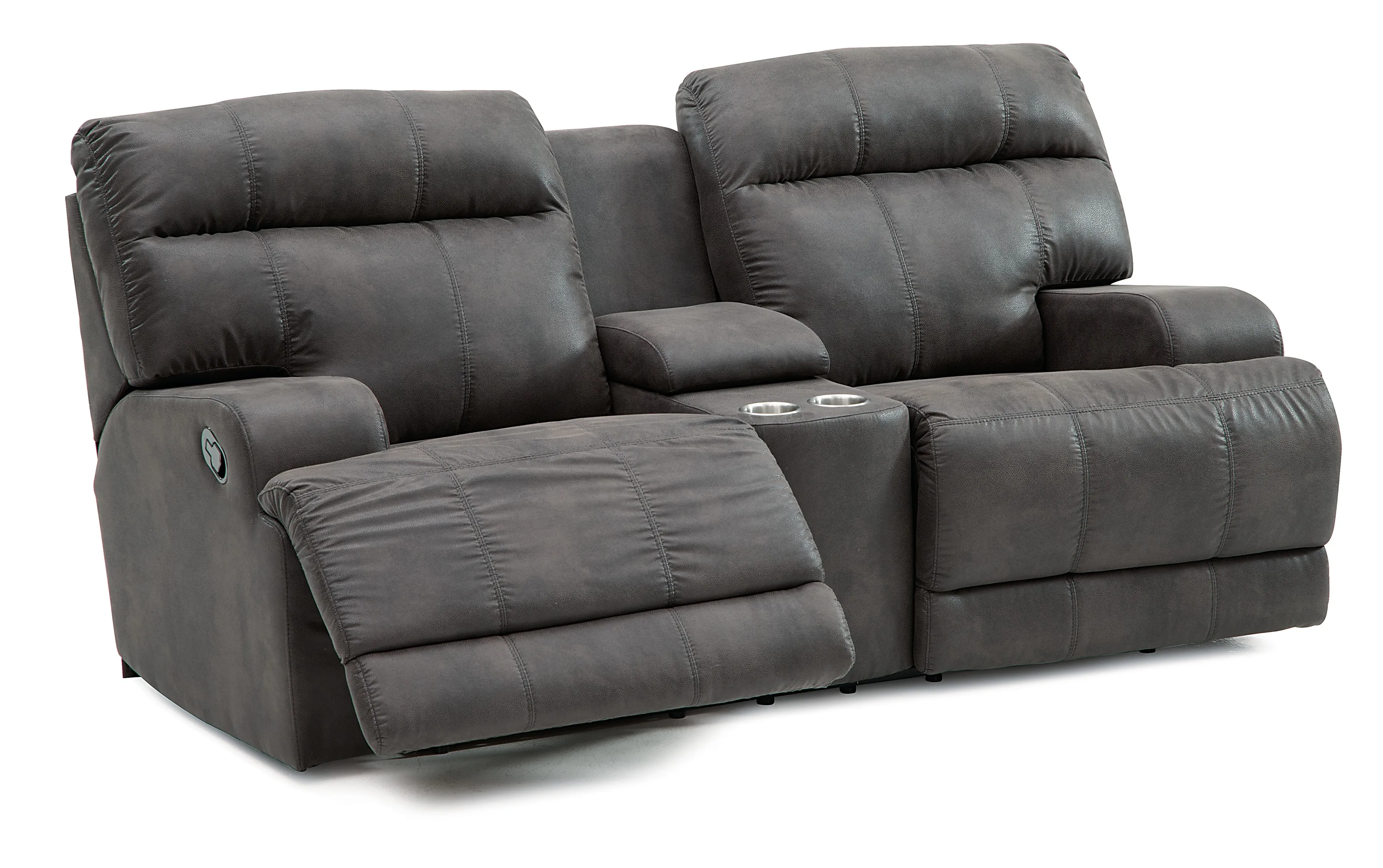 Lincoln Reclining Console Loveseat 2 Lincoln Reclining Console Loveseat