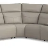 Vernon 1592 Triple Power Reclining Sectional with Heat and Massage (2 colors) 386-01 - In stock