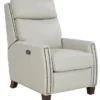 Anaheim Big & Tall Power Recliner w/Power Head Rest & Power Lumbar (Putty)