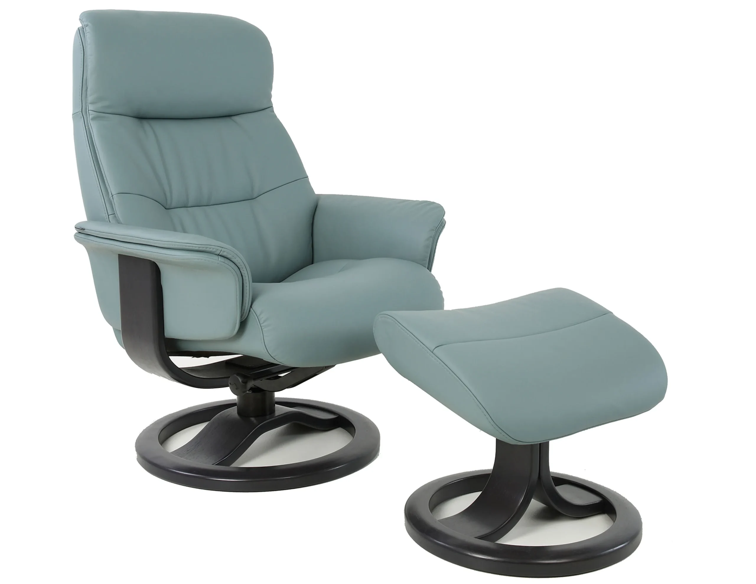 Annie R Swivel Recliner and Ottoman Ice - 2 Sizes (In stock - Fast shipping) 1 Annie R Swivel Recliner and Ottoman Ice - 2 Sizes (In stock - Fast shipping)