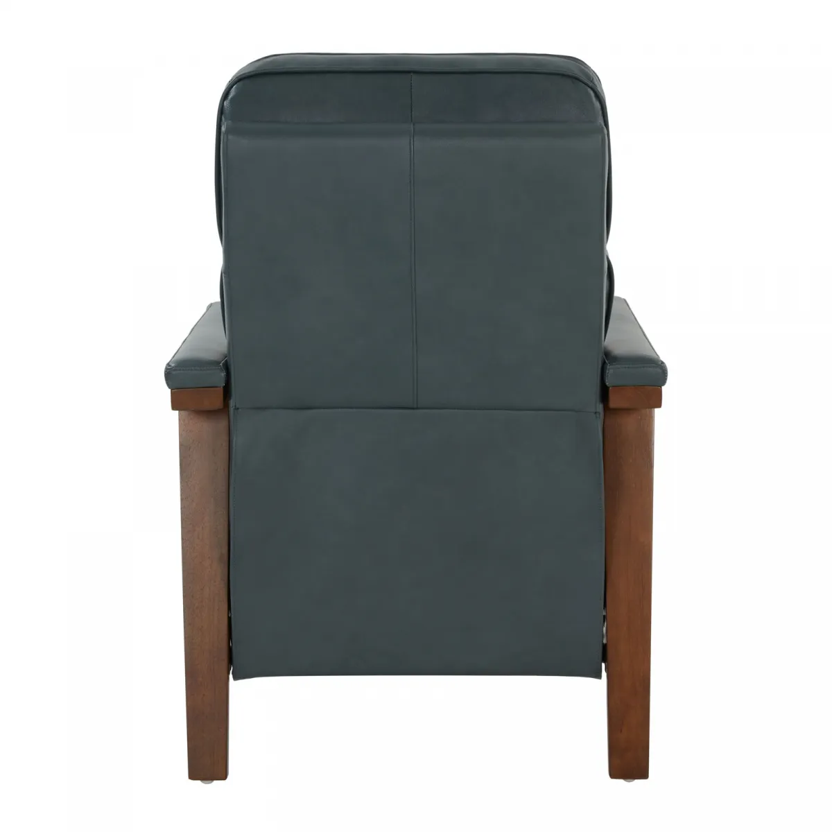 Ashland Push Thru The Arms Leather Recliner (Bluegray) In stock 10 Ashland Push Thru The Arms Leather Recliner (Bluegray) In stock
