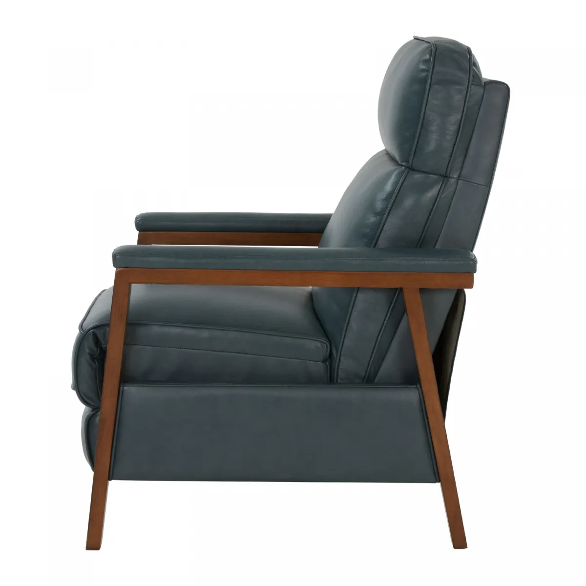Ashland Push Thru The Arms Leather Recliner (Bluegray) In stock 6 Ashland Push Thru The Arms Leather Recliner (Bluegray) In stock