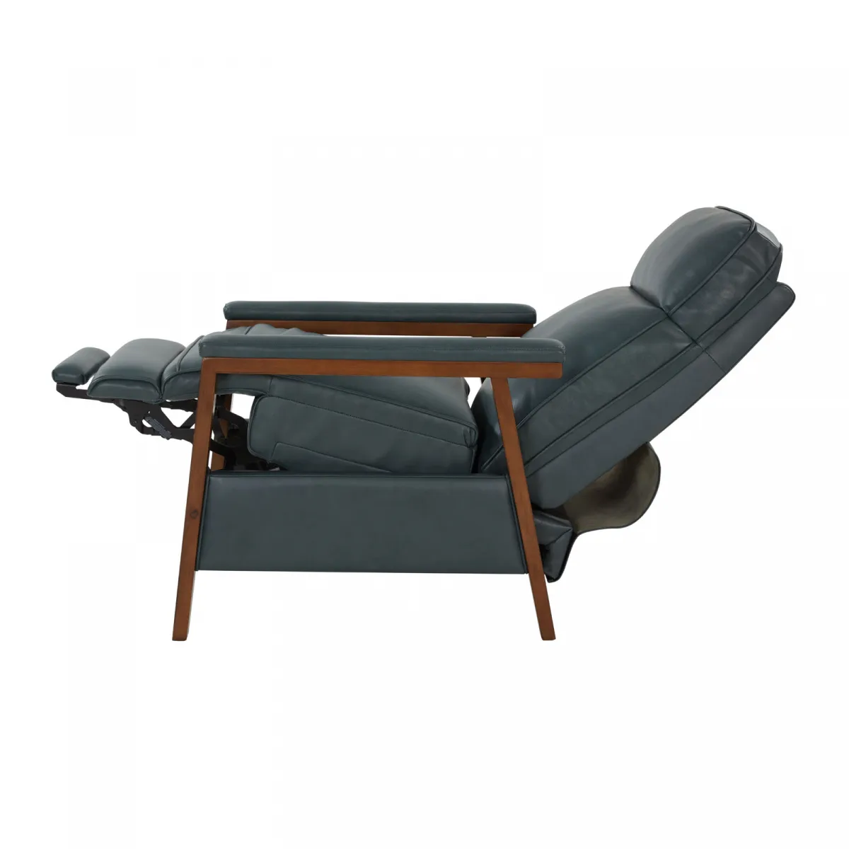 Ashland Push Thru The Arms Leather Recliner (Bluegray) In stock 7 Ashland Push Thru The Arms Leather Recliner (Bluegray) In stock