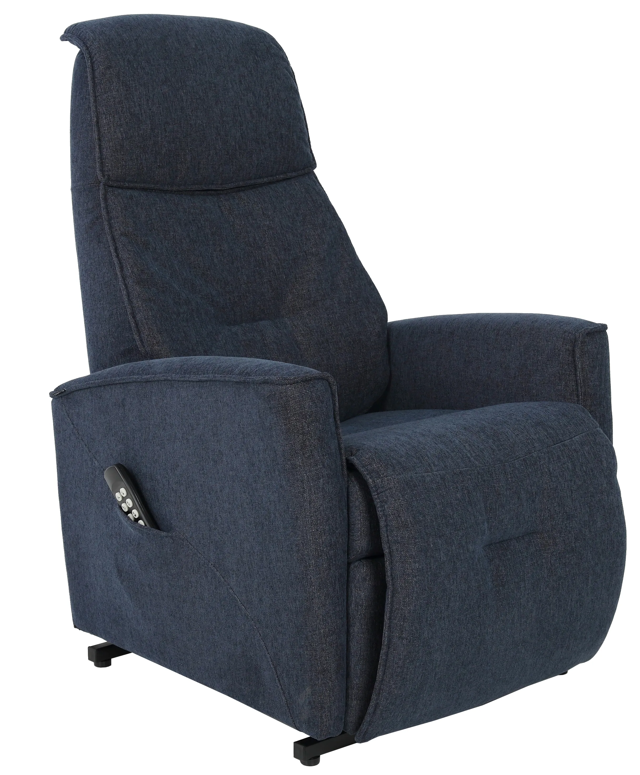 Austin Fabric Power Lift Reclining Chair Indigo (330 lbs.) In stock - fast shipping 1 Austin Fabric Power Lift Reclining Chair Indigo (330 lbs.) In stock - fast shipping