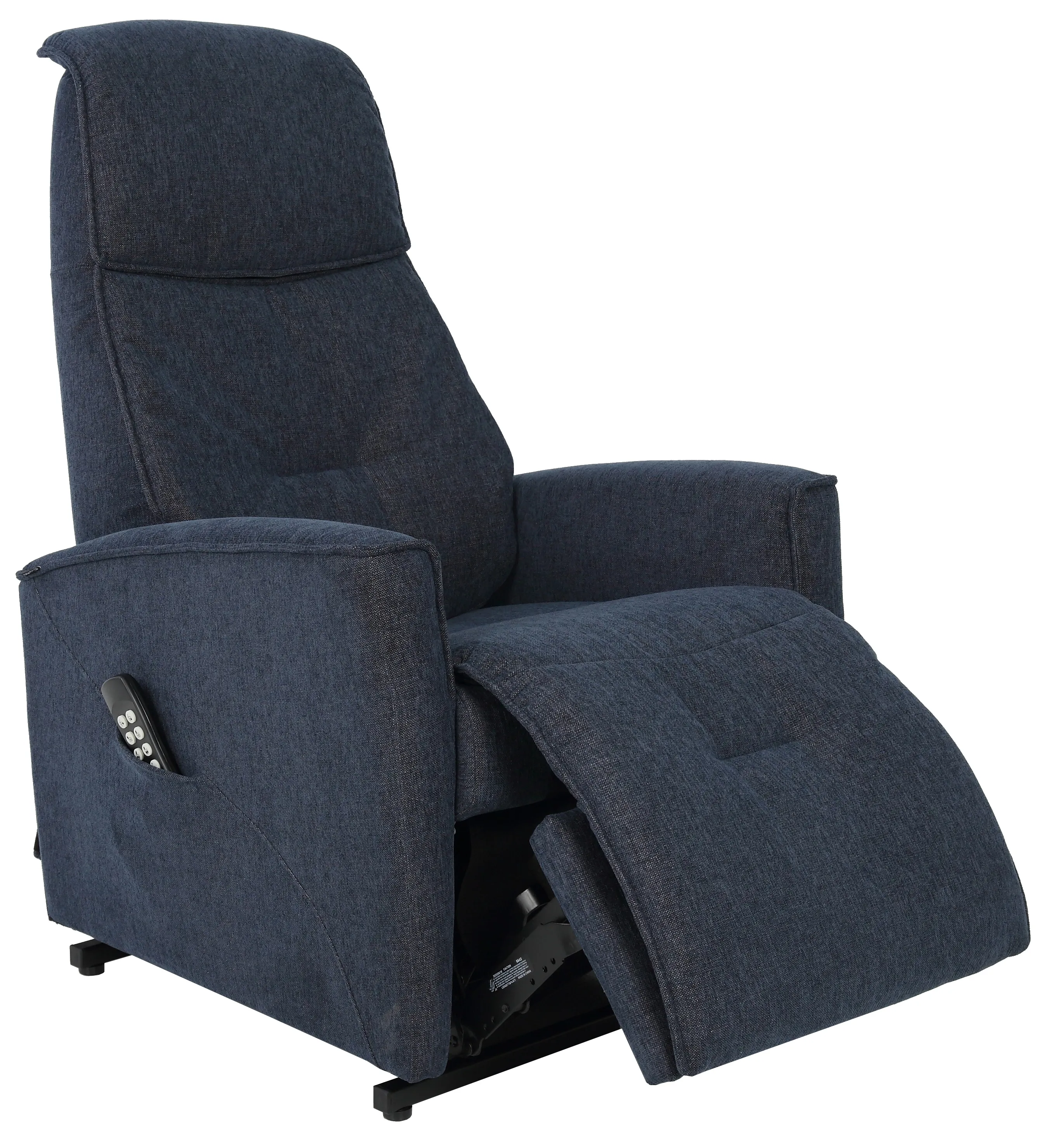 Austin Fabric Power Lift Reclining Chair Indigo (330 lbs.) In stock - fast shipping 3 Austin Fabric Power Lift Reclining Chair Indigo (330 lbs.) In stock - fast shipping