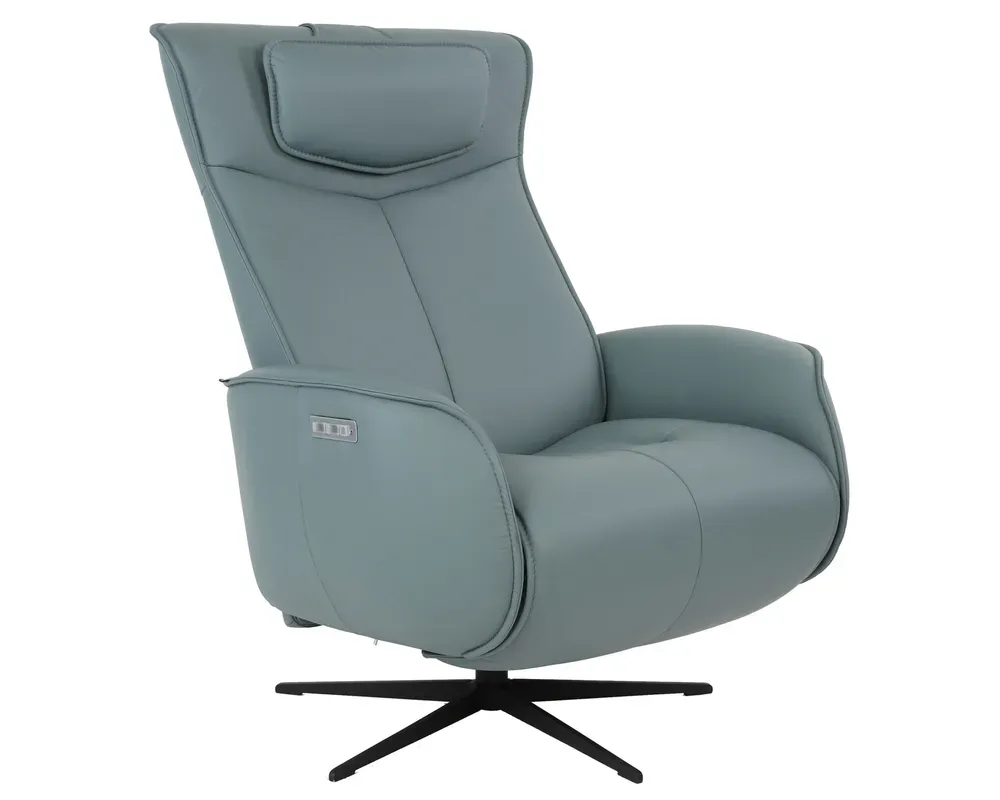 Axel Cordless Dual Power Swivel Recliner (2 Sizes) +30 leathers 1 Axel Cordless Dual Power Swivel Recliner (2 Sizes) +30 leathers