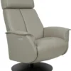 Bo Cordless Dual Power Leather Recliner Cement (2 Sizes) In stock - Fast shipping 15 Bo Cordless Dual Power Leather Recliner Cement (2 Sizes) In stock - Fast shipping