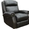 Blair Big & Tall Leather Power Headrest Power Recliner (Walnut) In stock