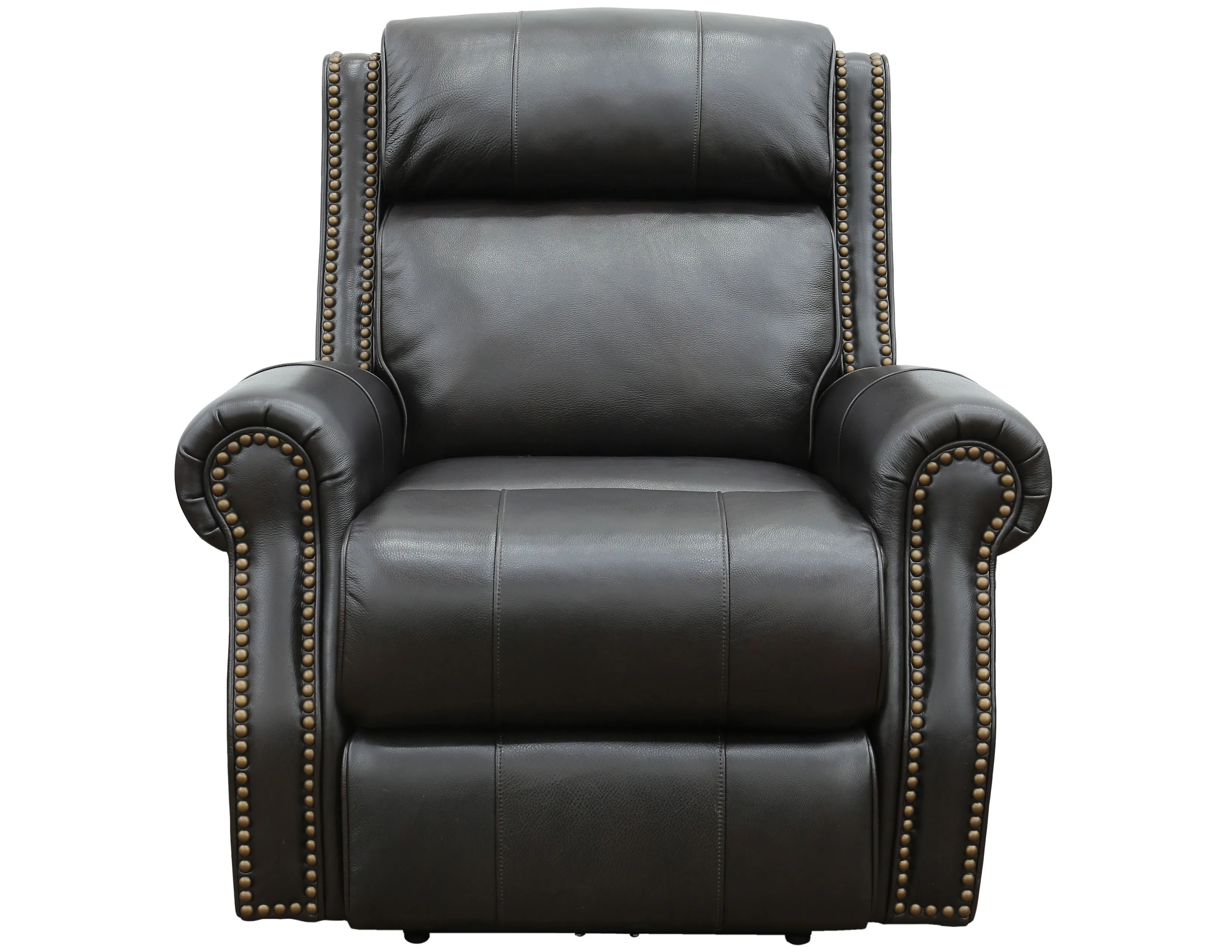 Blair Big & Tall Leather Power Headrest Power Recliner (Walnut) In stock 3 Blair Big & Tall Leather Power Headrest Power Recliner (Walnut) In stock