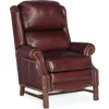 Bradington Young Alta Leather 4104 Recliner (In Stock) Burgundy 11 Bradington Young Alta Leather 4104 Recliner (In Stock) Burgundy