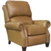 Churchill Leather Recliner (Ponytail) In stock