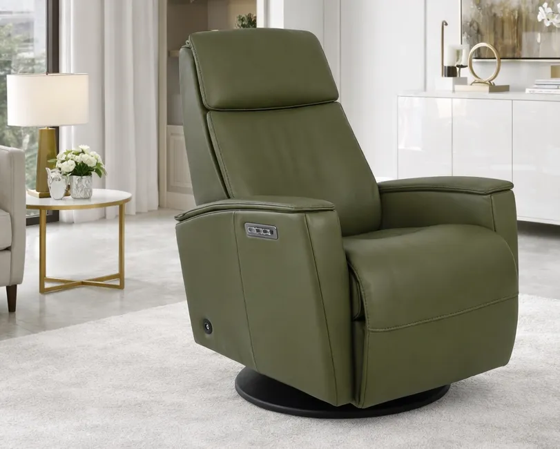 Crown Triple Power Swivel Glider Relaxer Recliner (IN STOCK) olive 5 Crown Triple Power Swivel Glider Relaxer Recliner (IN STOCK) olive